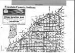 Fountain County Index Map 001, Fountain and Warren Counties 2001